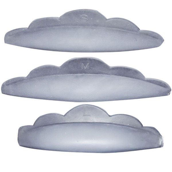 These high quality reusable Lash Lift shields are made from silicone. They are used to shape eyelashes into a new form. 3 different sizes included.