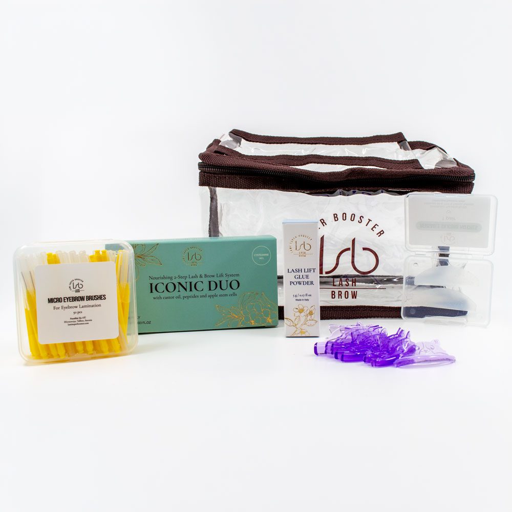 Shop the Iconic Duo Cysteamine Lash Lift Kit. Features gentle, damage-free chemistry, glueless powder, and Korean shields for professional, long-lasting results.