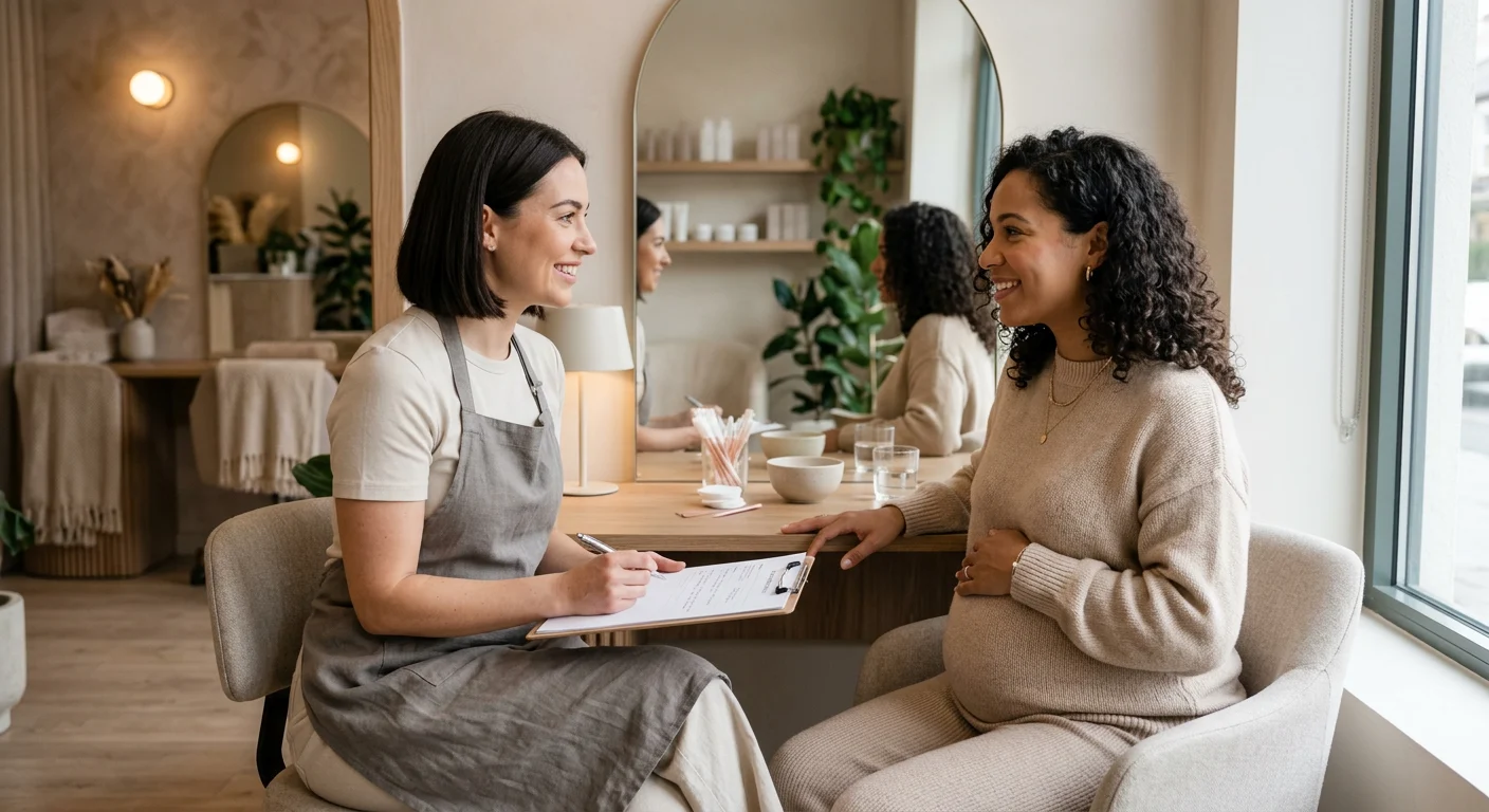 Pregnancy brow consultation