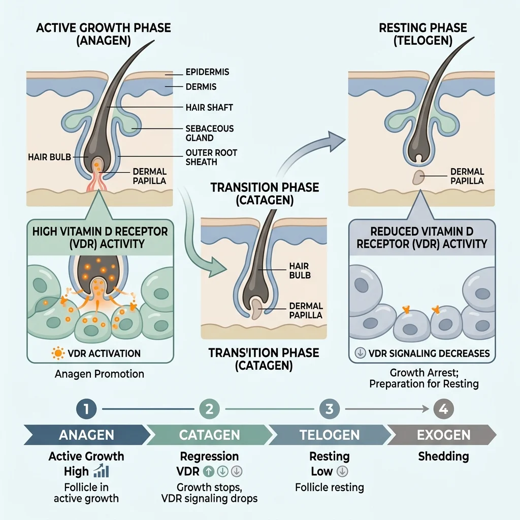 Ciclo di crescita delle ciglia