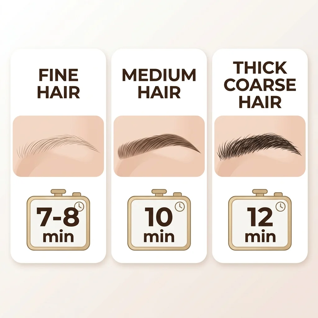 Tempi di posa per tipo di pelo